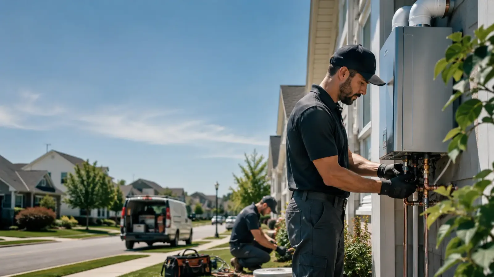 Tankless Water Heater Installation in Sarles, ND